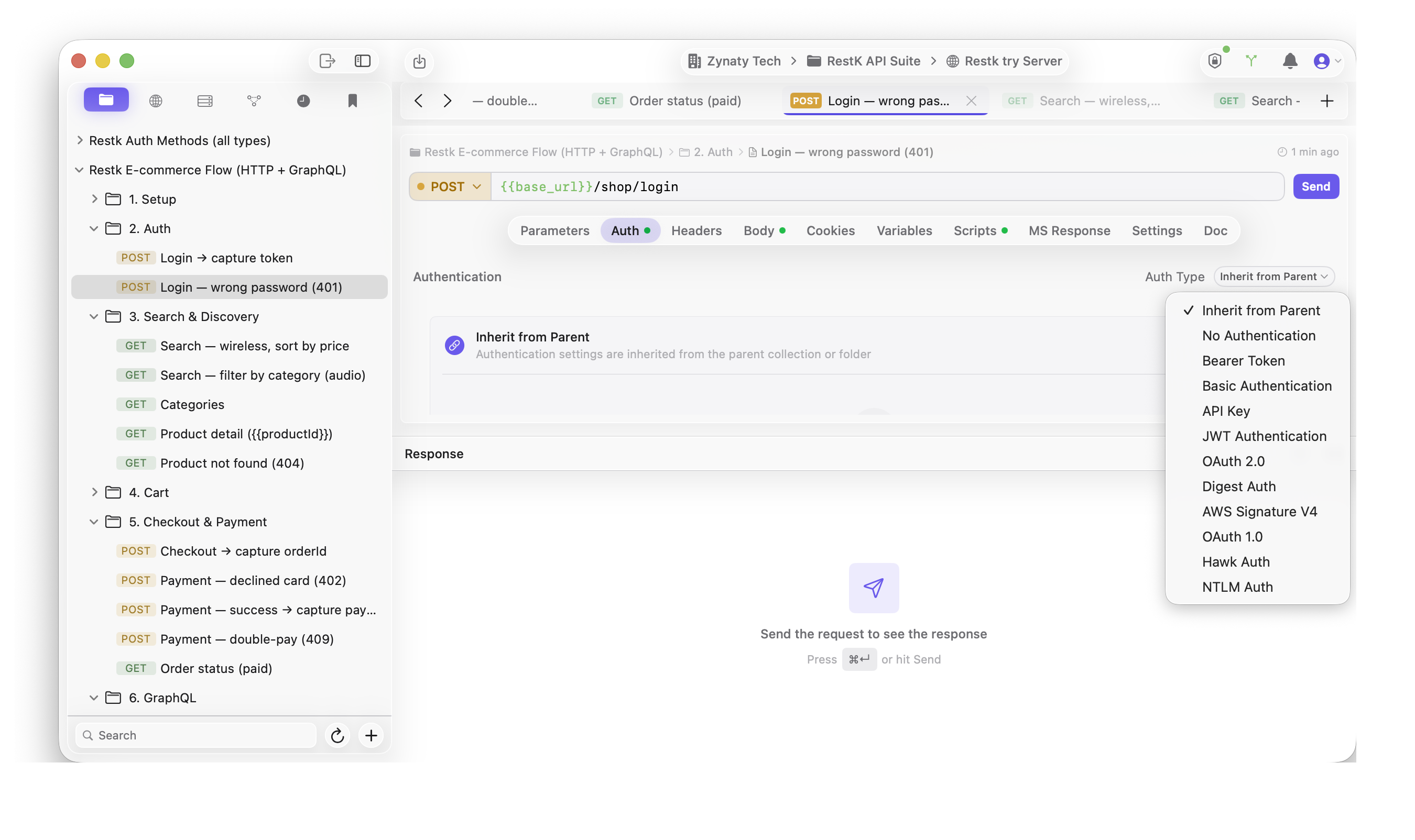 12 auth methods